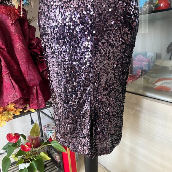 Eliza J-All Sequin Cocktail Dress - Picture 2 of 7